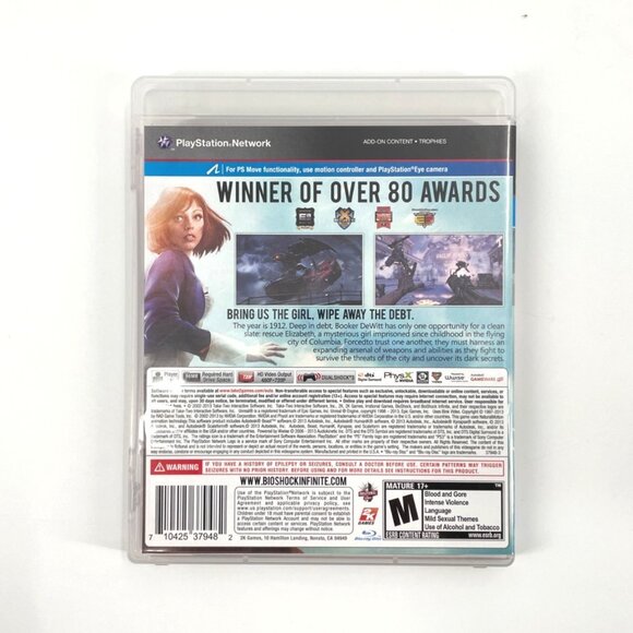 Bioshock Infinite PS3 Game Complete W/ Manual & Case Includes Original Bioshock - Picture 2 of 4